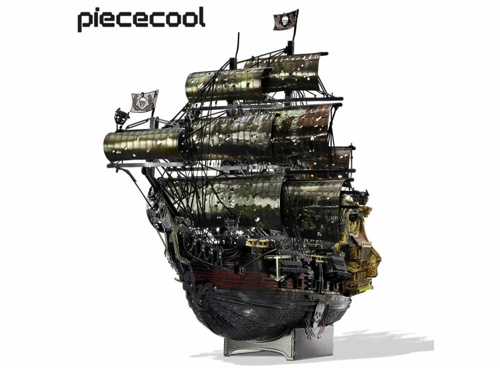 Action Figures & Statues |   3D Metal Puzzle The Queen Anne’s Revenge Jigsaw Pirate Ship Diy Model Action Figures & Statues Action Figures & Statues