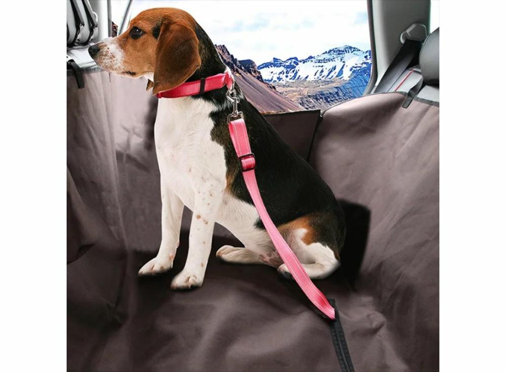 Animal Tools |   Dog Cat Safety Seat Belt Strap Car Headrest Restraint Adjustable Nylon Fabric Dog Restraints Vehicle Seatbelts Animal Tools Animal Tools