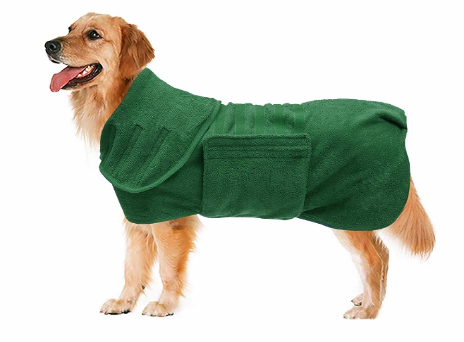 Animal Tools |   Dog Drying Coat -Dry Fast Dog Bag – Dog Bathrobe Towel – Microfibre Fast Drying Super Absorbent Pet Dog Cat Bath Robe Towel Animal Tools Animal Tools