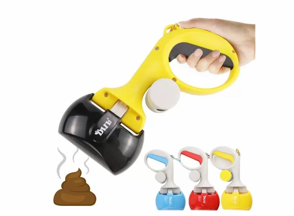 Animal Tools |   Pet Pooper Scooper For Dogs And Cats With Trash Bags Holder, Non-Breakable High Strength Material Poop Scooper For Easy Grass And Gravel Pick Up Animal Tools Animal Tools