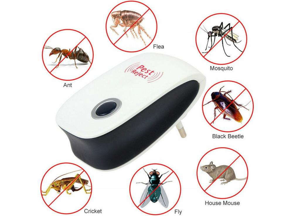 Anti-Mosquito Tool |   Enhanced Version Electronic Cat Ultrasonic Anti Mosquito Insect Repeller Rat Mouse Cockroach Anti-Mosquito Tool Anti-Mosquito Tool