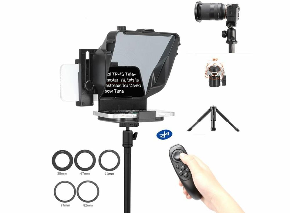 Cameras & Photo |   Enhance Your Presentations With A Mini Portable Teleprompter Monitor For Camera & Iphone Cameras & Photo Cameras & Photo