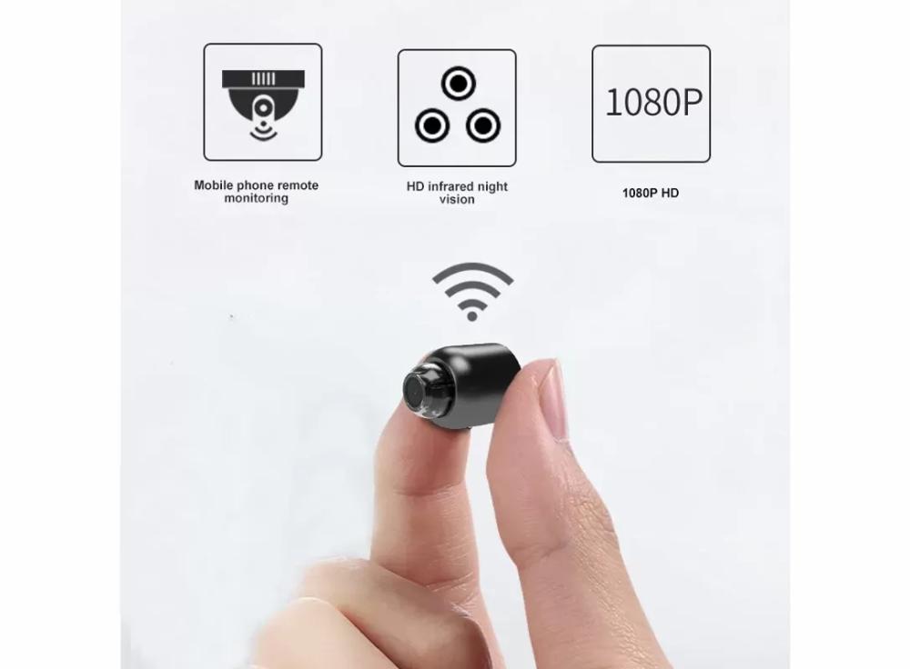 Cameras & Photo |   Mini Wifi Camera 1080P Hd Night Vision Included Motion Detection Remote Monitoring  Wide Angle Micro Baby Monitor For Home Office Store Warehouse Cameras & Photo Cameras & Photo