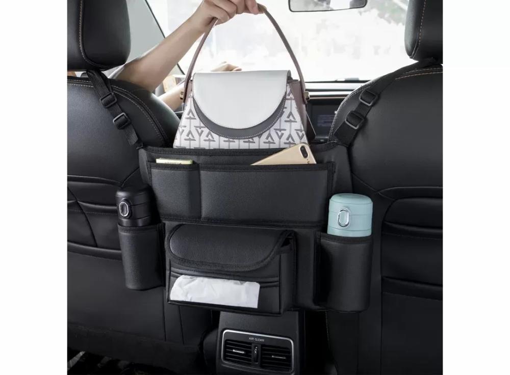 Car Accessories |   Car Pocket Handbag Holder Between Seats,Large Capacity Car Purse Holder Car Accessories Car Accessories