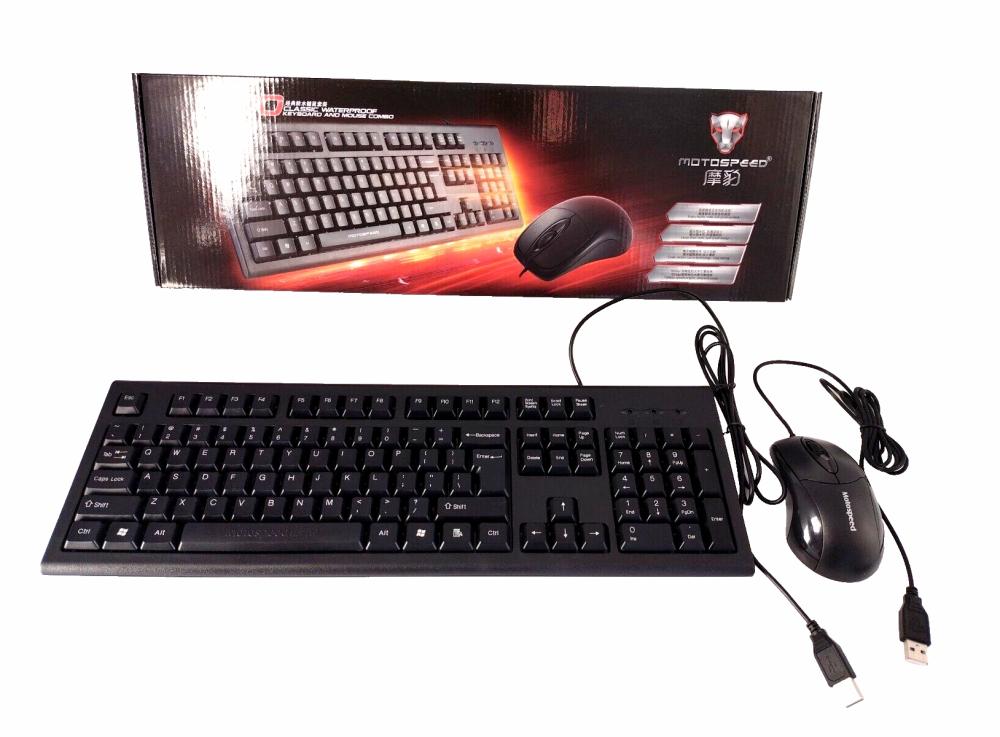 Computers |   Waterproof Keyboard + Mouse Combo  S100 Usb Brand New Computers Computers