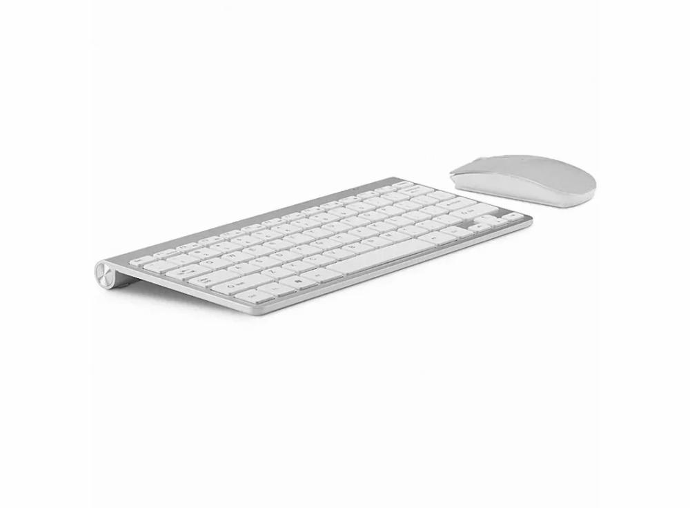 Computers |   Wireless Keyboard And Mouse Ultra Slim Combo, Topmate 2.4G Silent Compact Usb Mouse And Scissor Switch Keyboard Computers Black US Layout