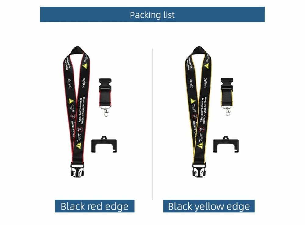 Drone & Accessories |   Drone Anti-Slip Neckstrap Remote Controller Lanyard For Dji Mavic 3/Air 2/Air 2S /Mini 2 Drones Accessories Drone & Accessories black red