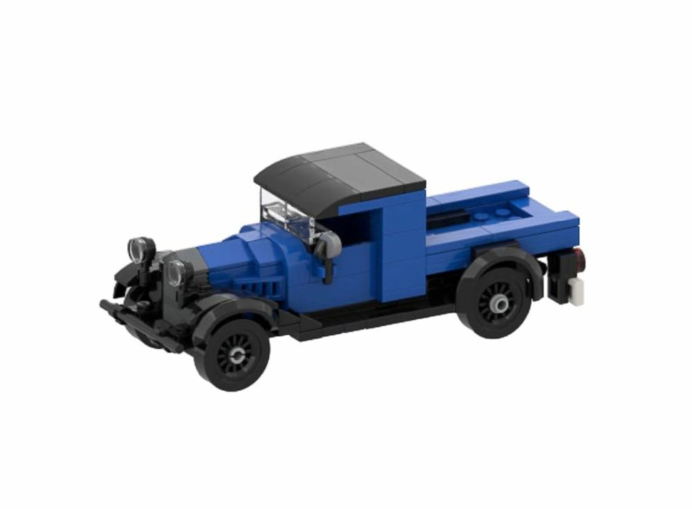 Electric Cars |   1930 Chevy Pickup Technic Car Racer Moc Truck Toys Pickup Truck Electric Cars Electric Cars