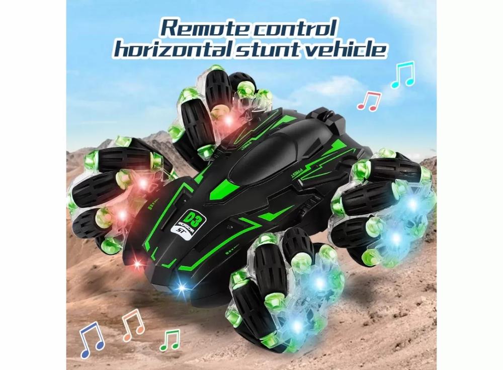 Electric Cars |   4Wd Rc Car Drift Stunt Car 360 Degree Rotating Remote Control Gift Drift Off-Road Car Electric Cars Electric Cars