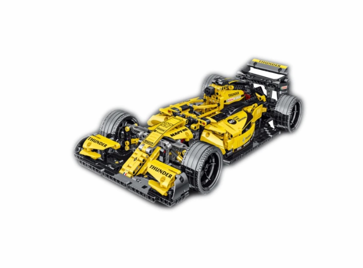 Electric Cars |   Technical Series Simulation Formula F1 Racing Car Model Building Blocks Bricks Electric Cars Electric Cars