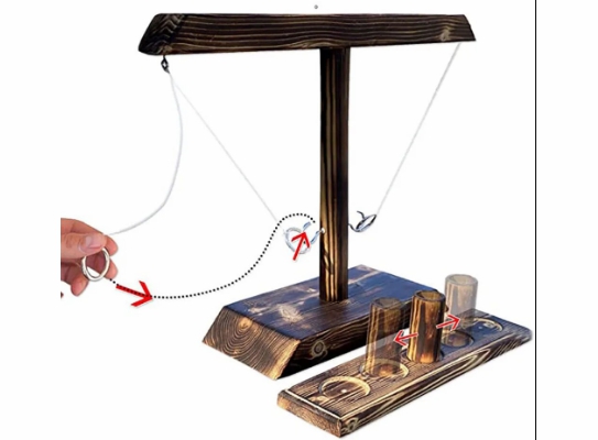 Games |   The Birch Supply Hook And Ring Toss Game For Adults & Kids Built To Last Hook And Ring Game For Party And Bar Games, Yard Game, Indoor Games Outdoor Game Games Games