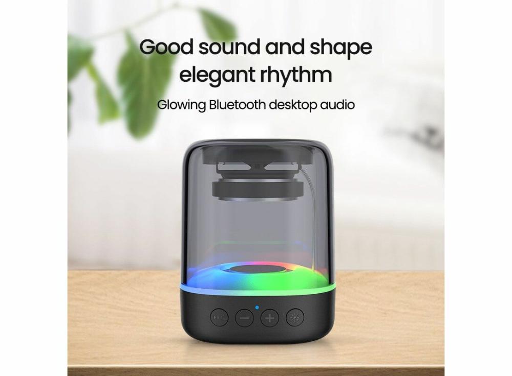 Home Audio |   E-3025 Led Colorful Caixa De Som Bt5.0 Speaker Outdoor Sound Box Portable Speaker Electronics Home Audio