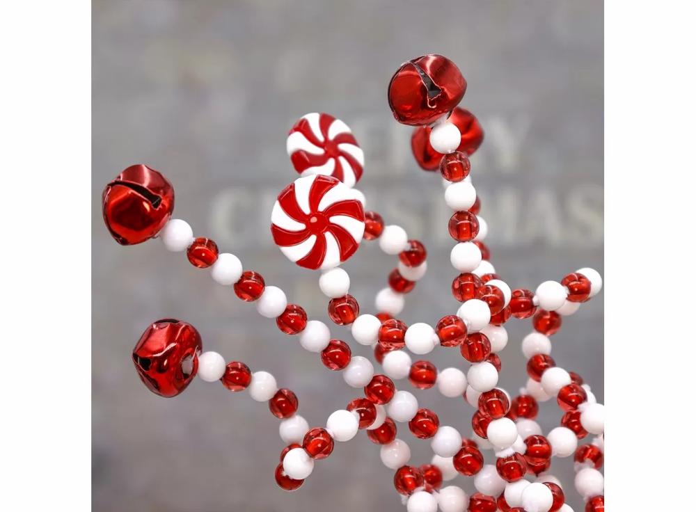 Home & Kitchen |   Candy Cane Christmas Decoration Bells Lollipop Pendants Tree Xmas Ornaments Home Decor Home & Kitchen Bells