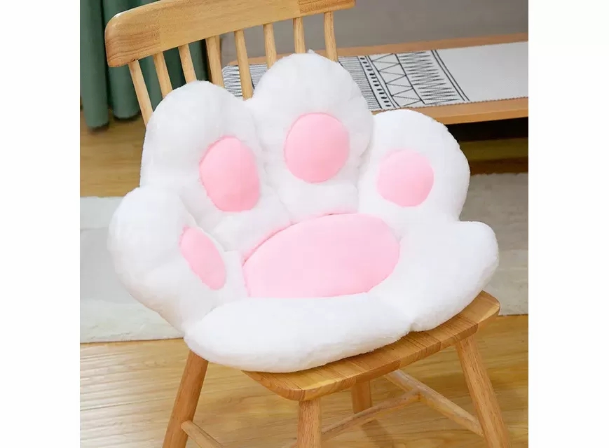 Home & Kitchen |   Cute Cat Bear Paw Chair Seat Cushion Stuffed Plush Soft Paw Pillows Home Decor Children Gifts Home & Kitchen Home & Kitchen