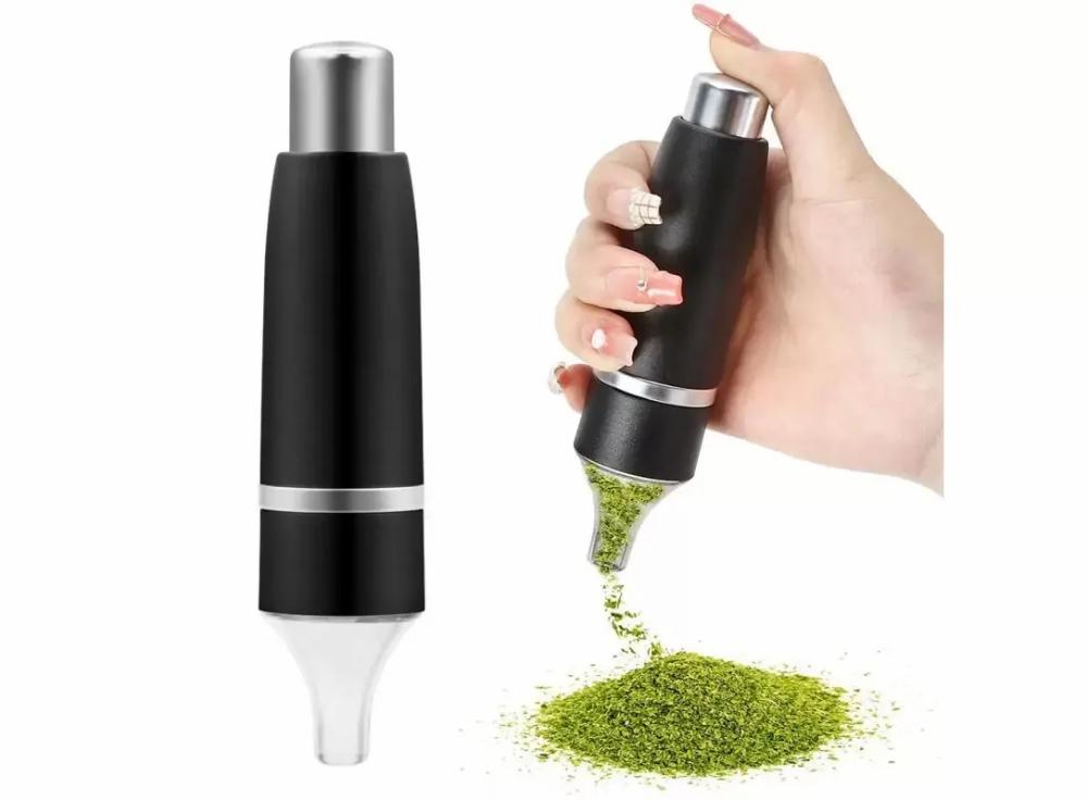 Home & Kitchen |   Grind Gourmet Salt And Pepper Grinder, Original Thumb Press Grinder Home & Kitchen Black