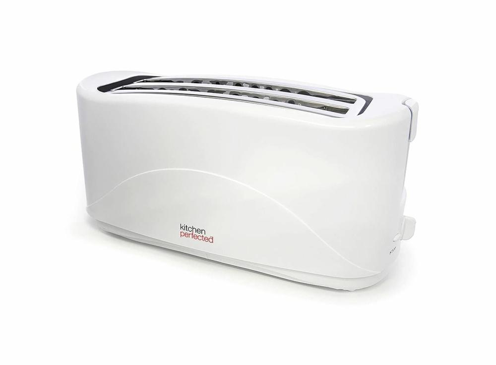 Home & Kitchen |   Kitchenperfected 4 Slice Long Slot Toaster – White – E2112Wh Home & Kitchen Home & Kitchen