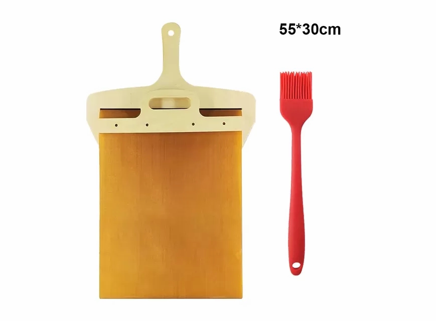 Home & Kitchen |   Sliding Pizza Peel The Pizza Peel With Brush Transfers Perfect Pizza Paddle  With Handle Home & Kitchen Home & Kitchen