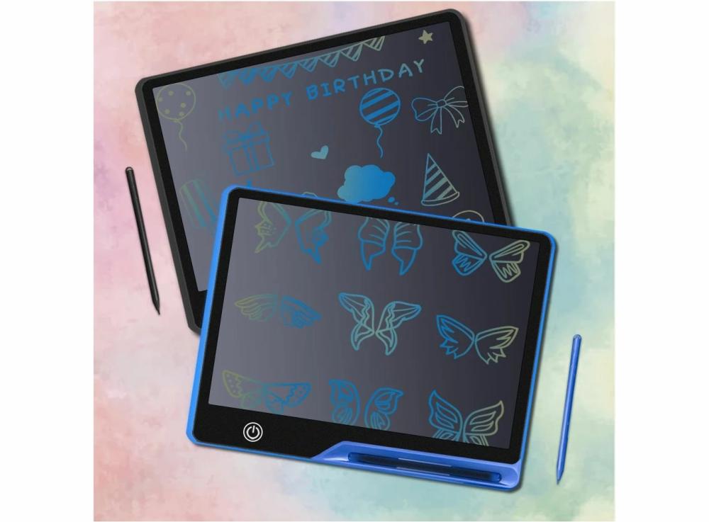 Kids’ Electronics |   16Inch Colors Lcd Writing Tablet Electronic Drawing Doodle Board Digital Colorful Handwriting Pad Gift Kids' Electronics Black