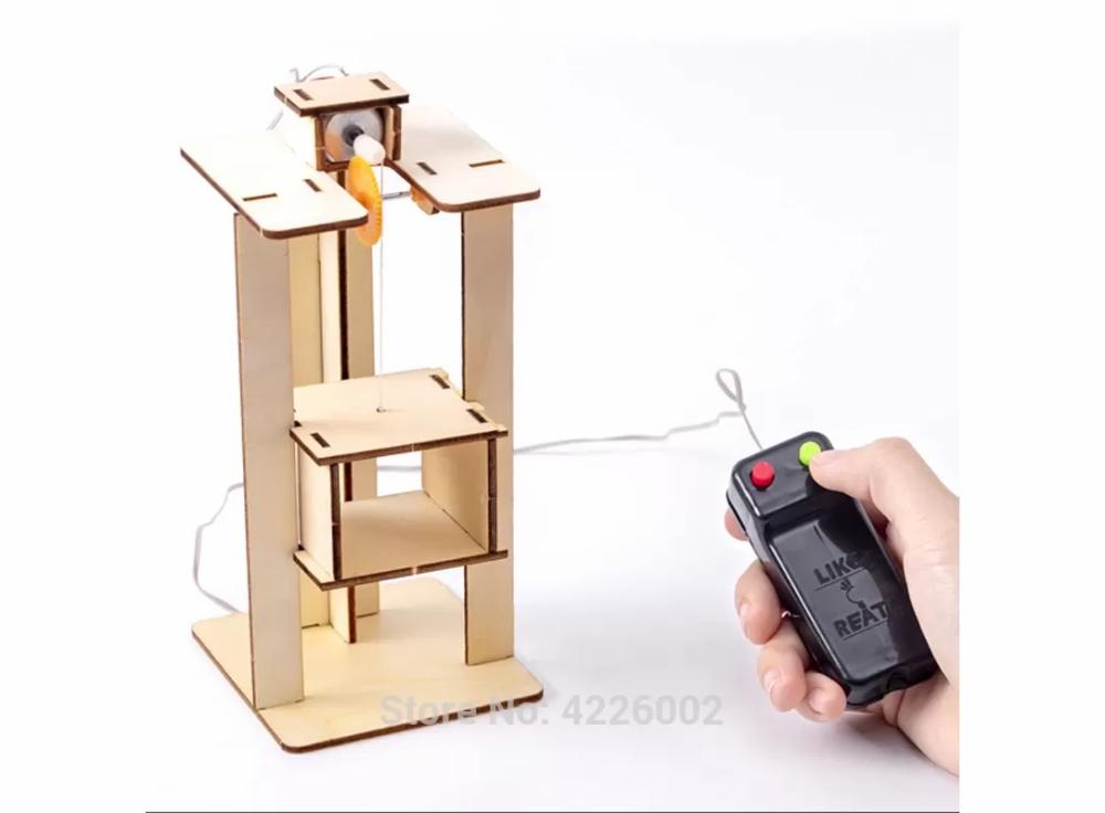 Kids’ Electronics |   Kids Diy Kit Elevator Science Experiment Inventions Stem Toys Kids' Electronics Kids' Electronics