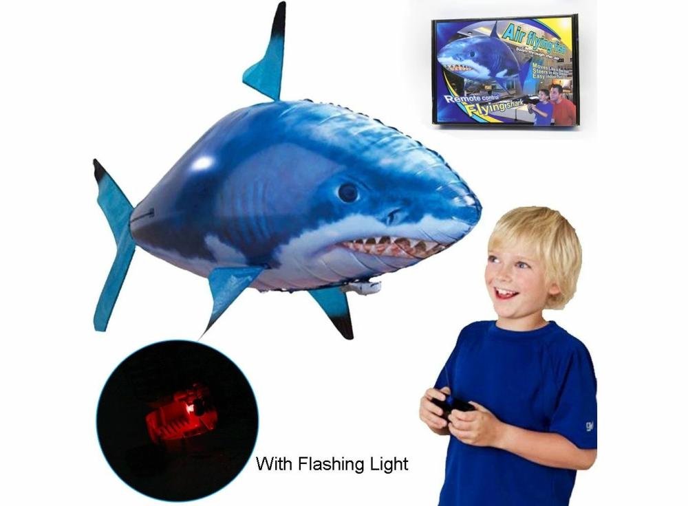 Kids’ Electronics |   Remote Control Shark Toys Air Swimming Rc Animal Radio Fly Balloons Clown Fish Animals Kids' Electronics Kids' Electronics