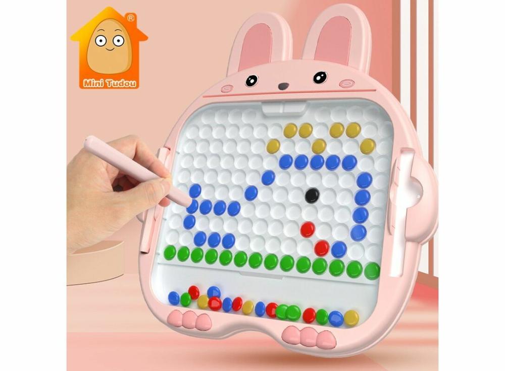 Learning & Education |   Kids Puzzle Toy Magnetic Ball Moving Painting Writing Board Learning Color Puzzle Game Learning & Education Big Blue