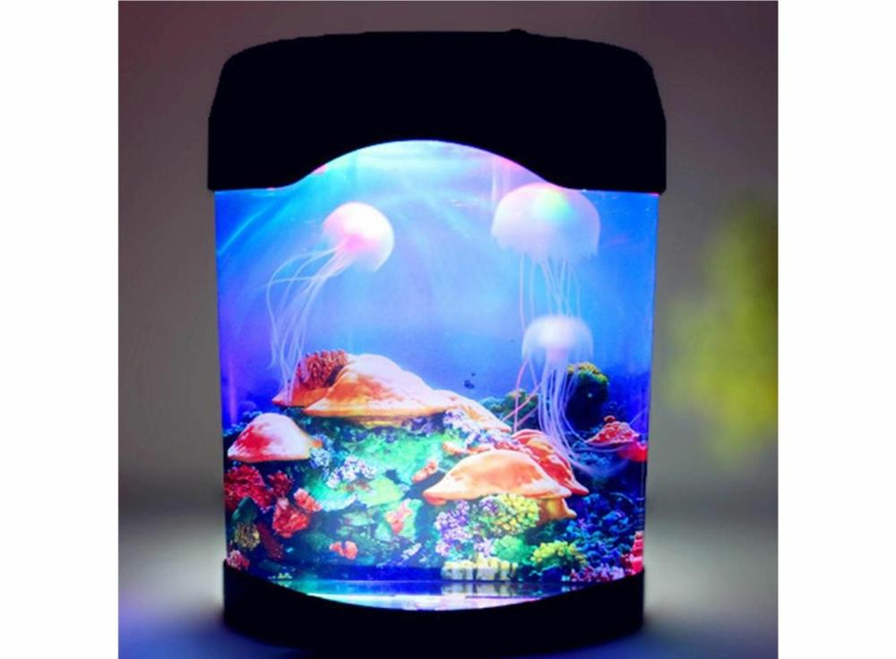 Lighting |   Jellyfish Lamp Led Color Changing Aquarium Night Light Bedside Night-Lights Home & Office Lighting