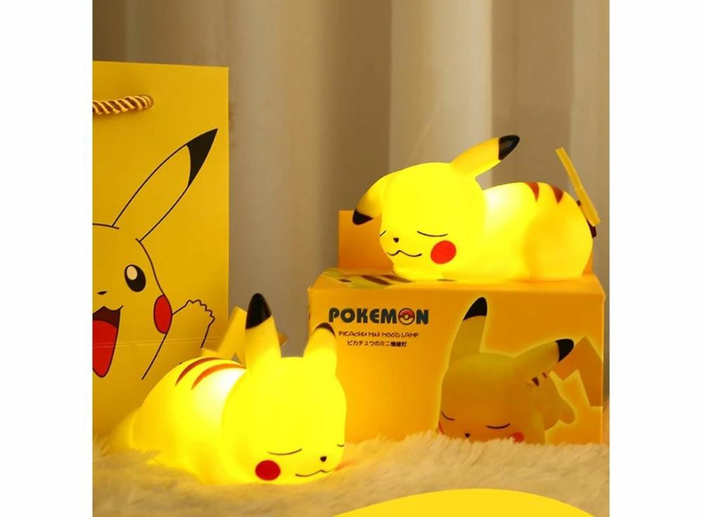 Lighting |   Pokemon Pikachu Night Light Glowing Children Toy Pokemon Pikachu Cute Bedside Lamp Home & Office Lighting