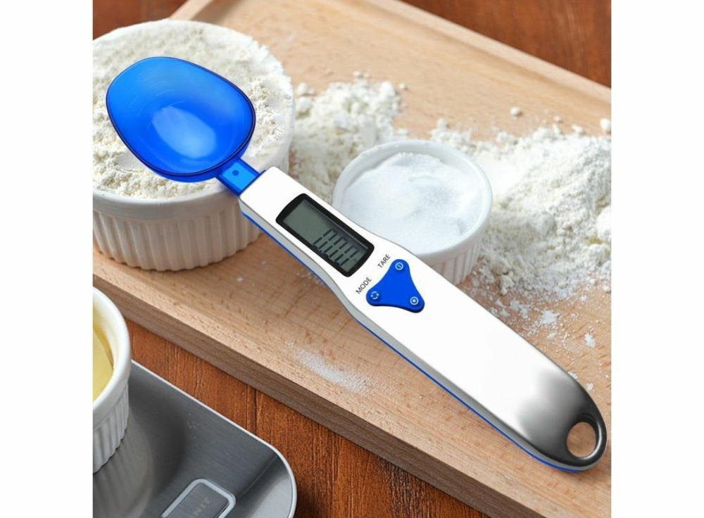 Measurement & Analysis Instruments |   Spoon Electronic Digital Spoon Scale Kitchen Scales Measuring Spoons Set With 3 Pcs Spoons Home & Office Measurement & Analysis Instruments