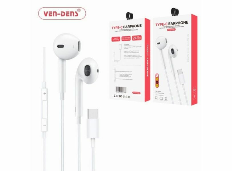 Mobile Accessories |   High Quality In-Ear Type-C Earphone Vd-Ear001 Electronics Mobile Accessories