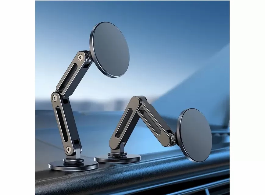 Mobile Accessories |   Magnetic Car Phone Holder Stand Magnet Car Mount Gps Smartphone Mobile Support In Car Bracket For Macsafe Car Accessories Black