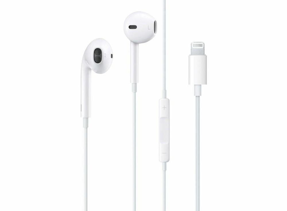 Mobile Accessories |   Wired Earphones With Lightning Connector  Ep20L (White) Electronics Mobile Accessories