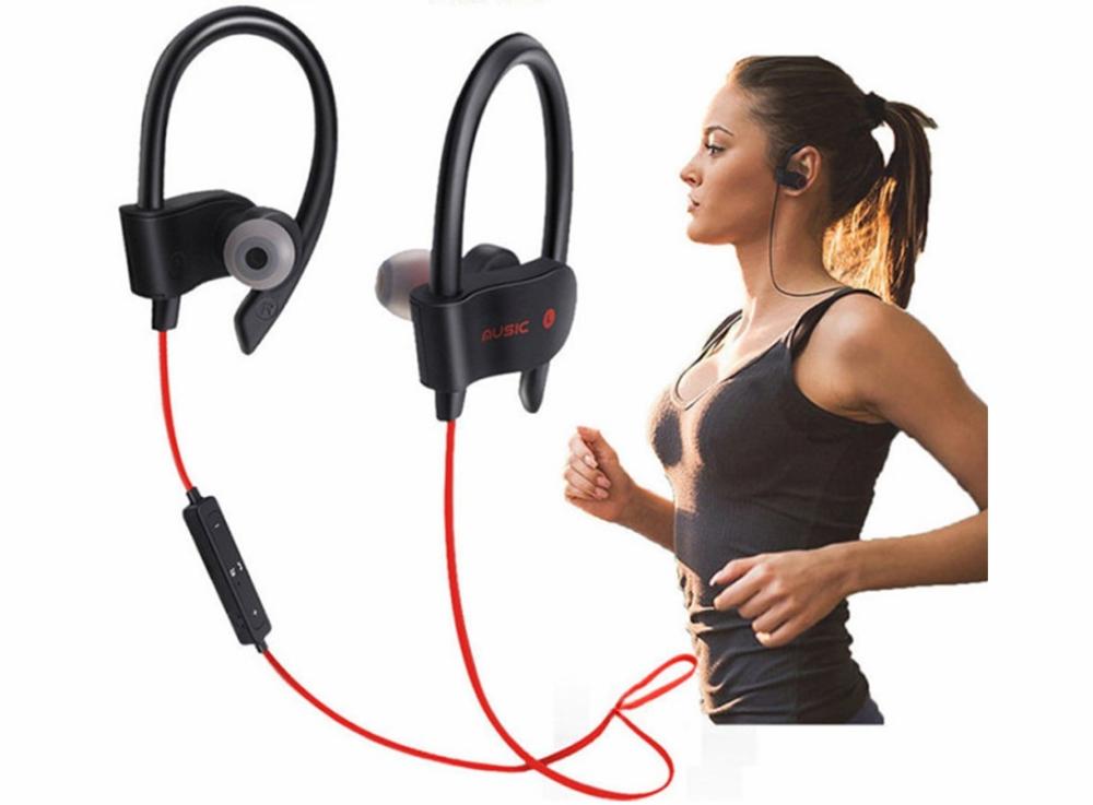 Mp3 Players |   558 Bluetooth Earphone Earloop Earbuds Stereo Bluetooth Headset Wireless Sport Earpiece Handsfree Electronics Black