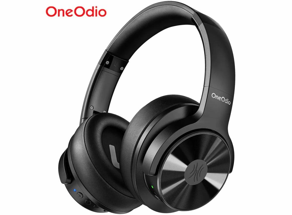 Mp3 Players |   A30 Active Noise Cancelling Headphones Wireless Over Ear Bluetooth 5.0 Headset With Deep Bass Cvc 8.0 Clear Mic Travel Electronics Mp3 Players