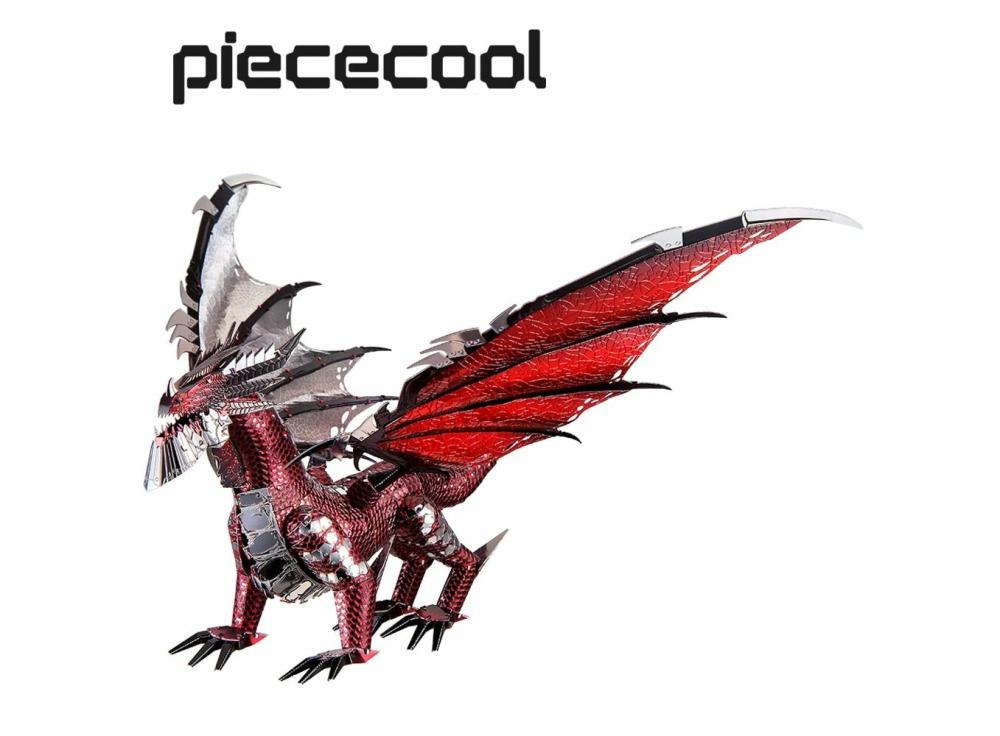 Puzzles |   3D Metal Puzzle The Black Dragon Diy Model Kits Assemble Jigsaw Toy Desktop Decoration Puzzles Puzzles