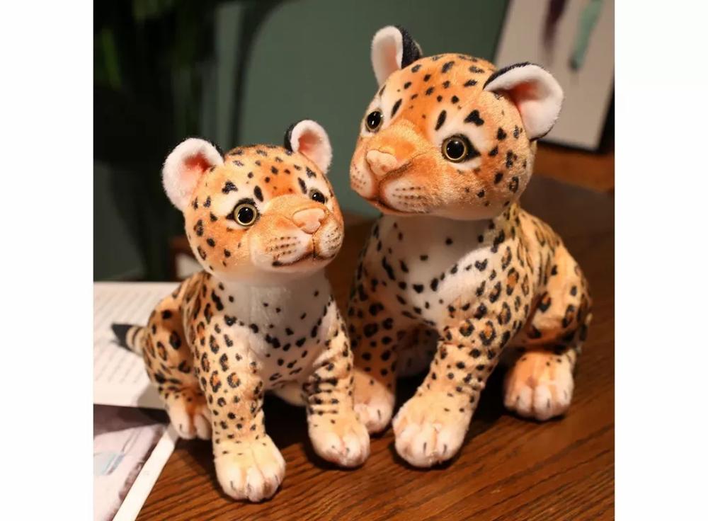 Toys For Boys |   Stuffed Animals Cheetah Standing Plush Toys Leopard Toys Toys For Boys