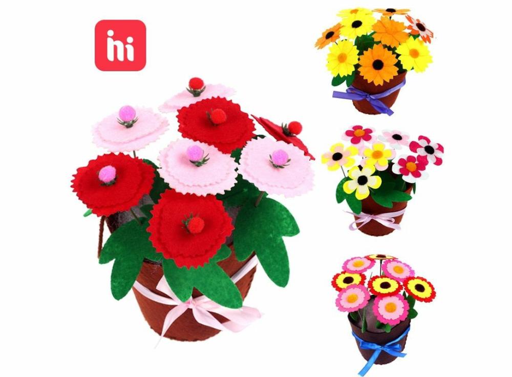 Arts & Crafts |   Toys For Children Crafts Kids Diy Flower Pot Potted Plant Kindergarten Learning Education Toys Arts & Crafts Arts & Crafts