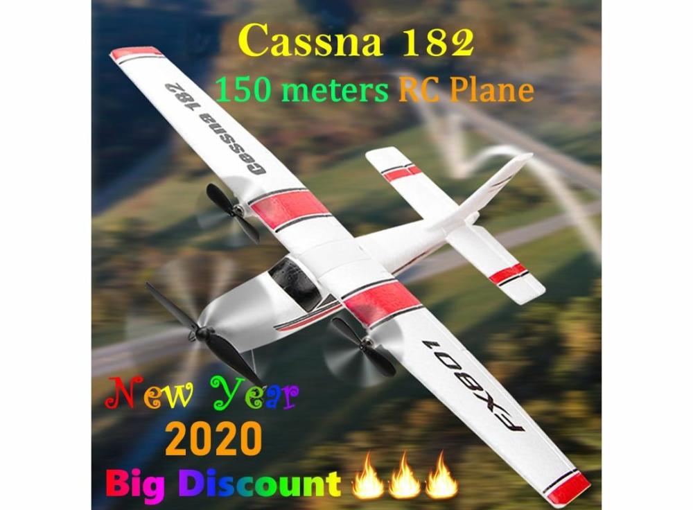 Electric Cars |   Electric Airplane Rc Rtf Epp Foam Uav Remote Control Glider Plane Kit Cassna 182 Aircraf More Battery Increase Fly Time Electric Cars Electric Cars