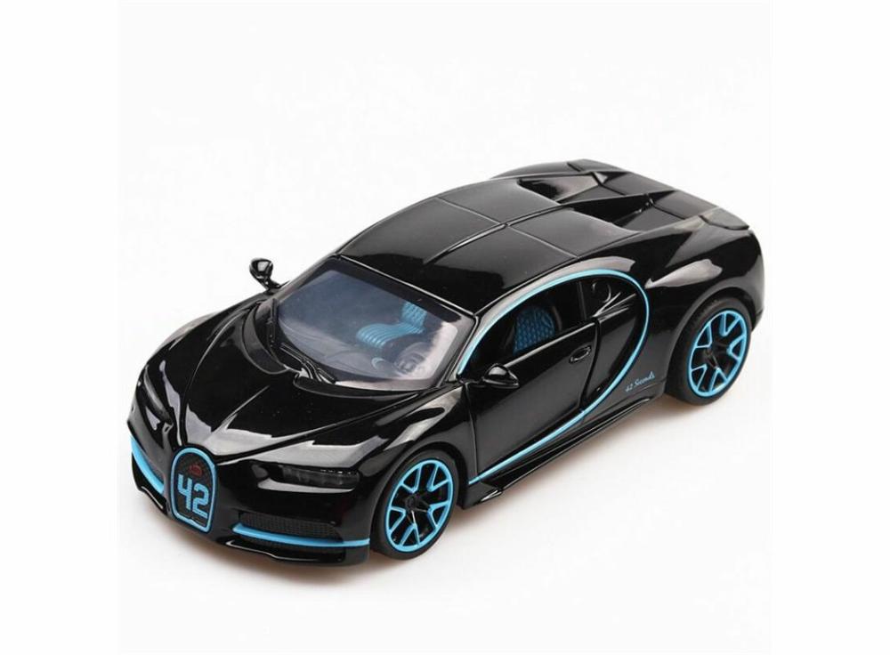 Electric Cars |   Toy Car Bugatti Chiron Metal Toy Alloy Car Diecasts & Toy Vehicles Car Model Miniature Scale Model Car Toys Electric Cars Black