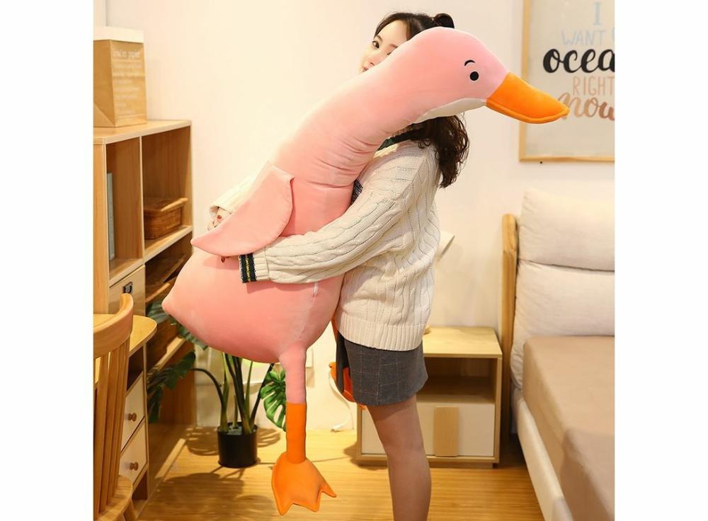 Toys For Girls |   Cute Cotton Goose Stuffed Toys Animal Baby Accompanying Dolls Plush Comfort Dolls Soft Pillow Toys Toys For Girls